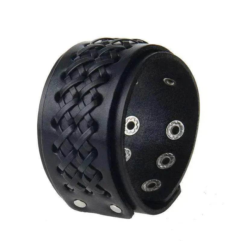 Multi-layer Vintage Cowhide Rope Men's Bracelet