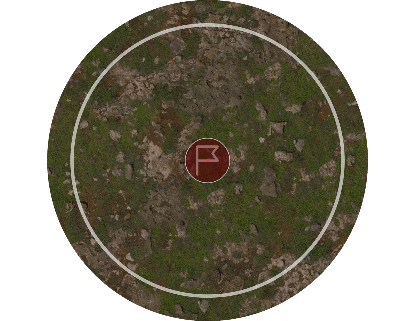 Objective Markers - Warmachine Steamroller 2025 Objective Set - Grass