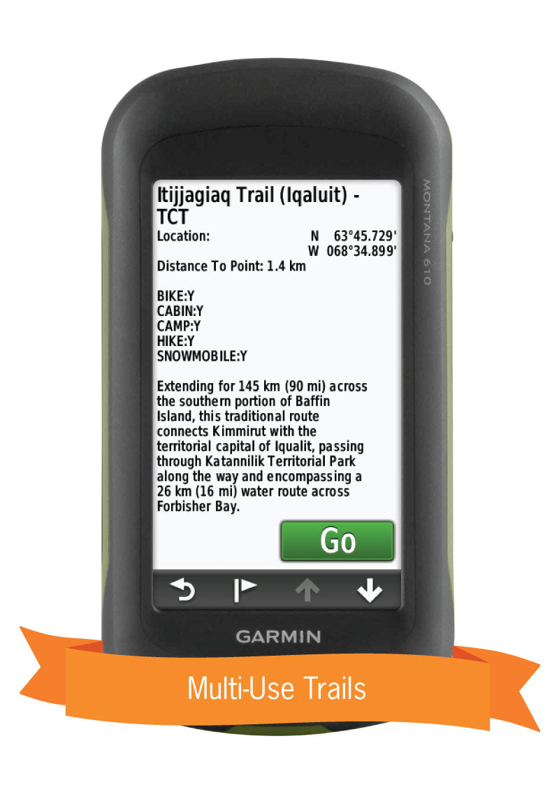 Northern Canada GPS Maps
