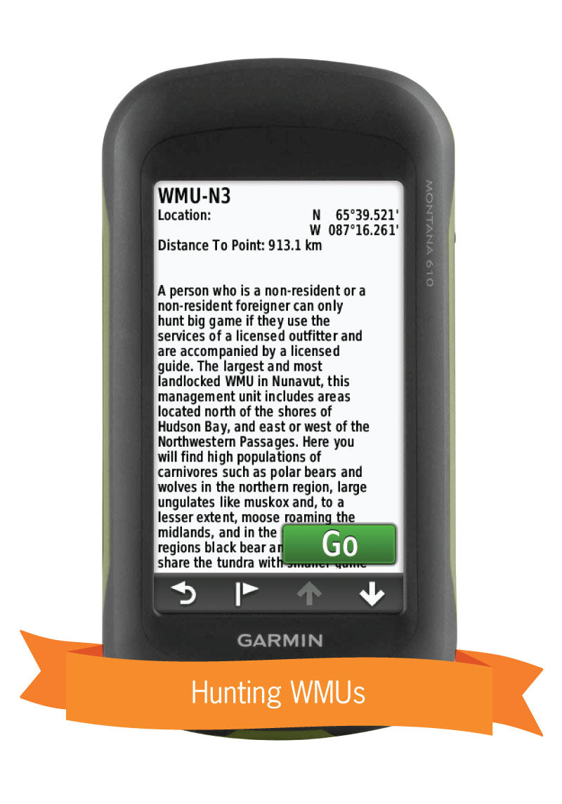 Northern Canada GPS Maps