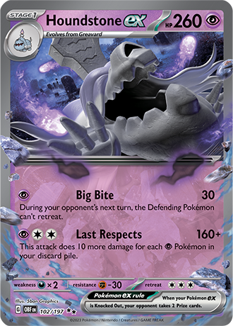 Houndstone ex 102/197