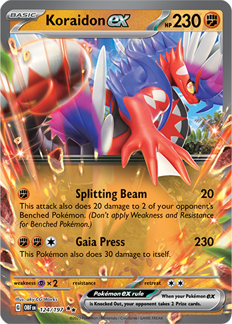 Koraidon ex 124/197