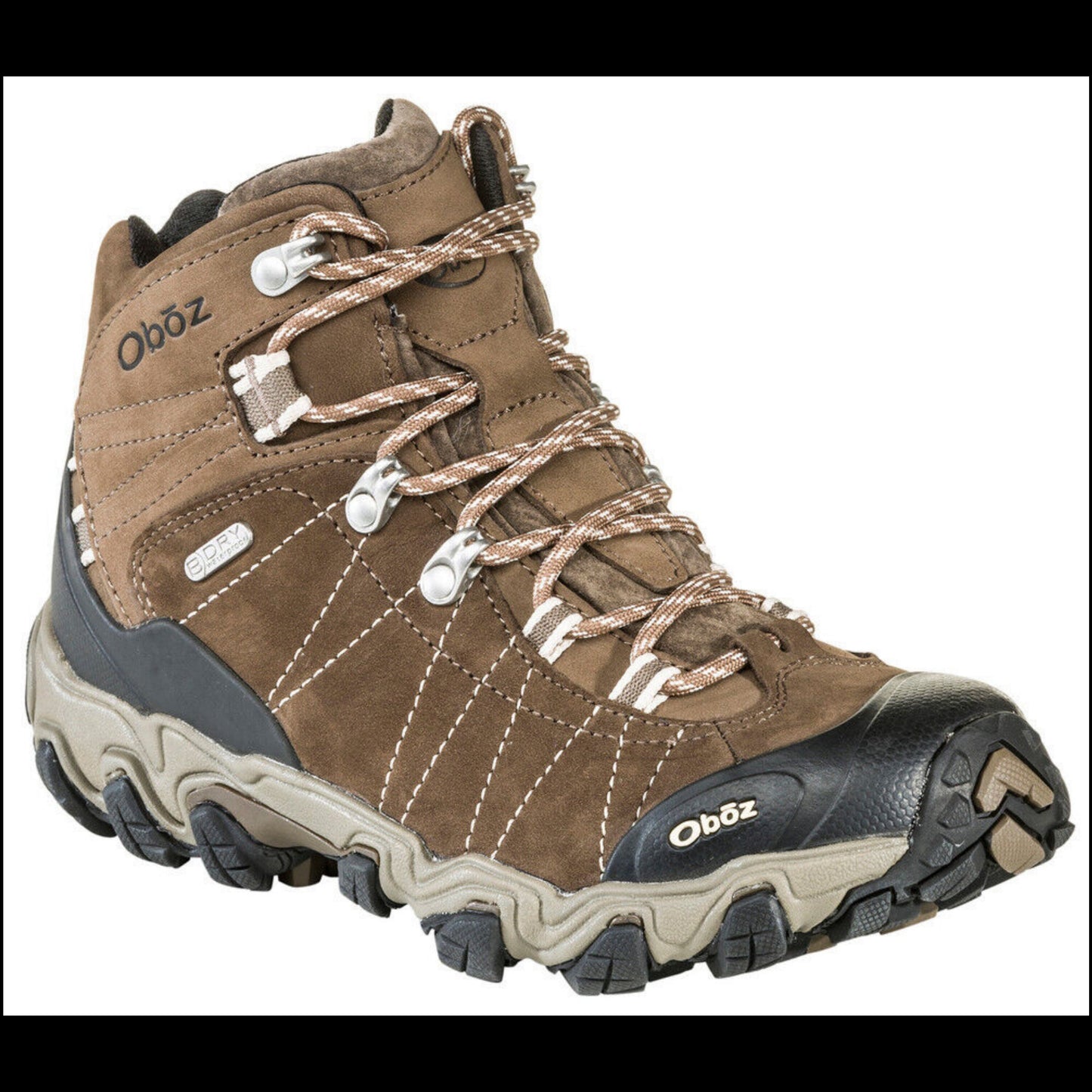 Oboz Women's Bridger Mid B-Dry Leather Waterproof Hiking Boots