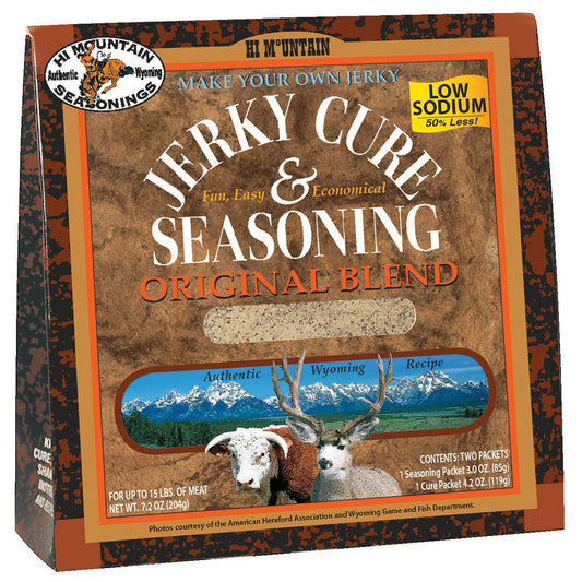 Hi Mountain Original Blend Low Sodium Jerky Kit - Uncle Mike's Outdoors and More!