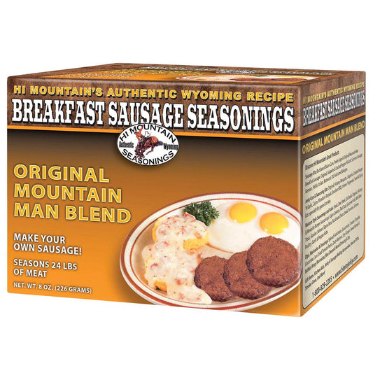 Hi Mountain Original Mountain Man Breakfast Sausage Seasoning - Uncle Mike's Outdoors and More!