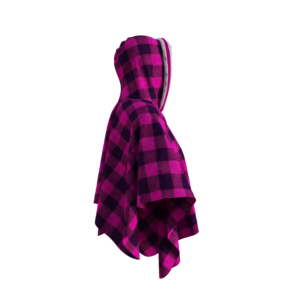 Pook Unisex Polar Fleece Poncho Pink