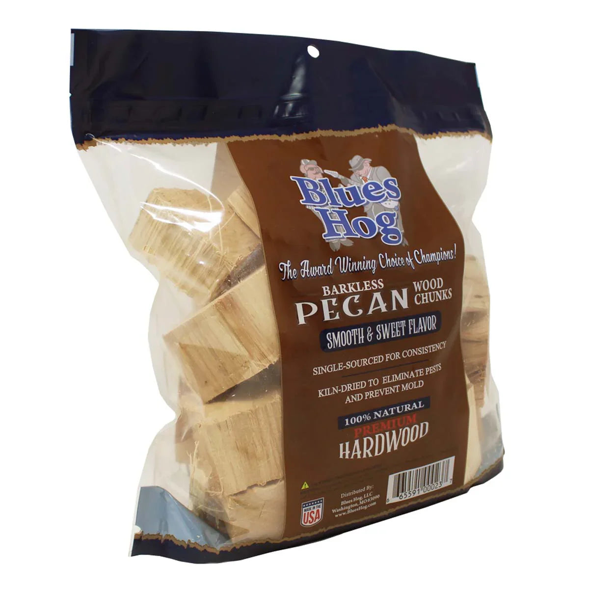 Blues Hog Barkless Pecan Wood Chunks