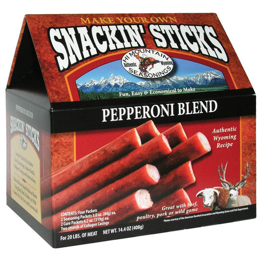 Hi Mountain Pepperoni Snackin' Stick Kit - Uncle Mike's Outdoors and More!