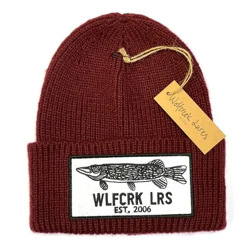 Wolfcreek Pike Patch Knitted Beanie