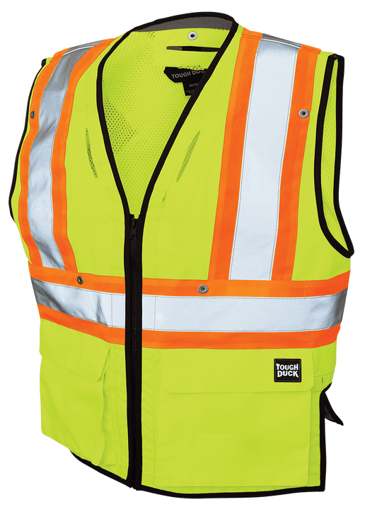 Poly Twill Harness Compatible Safety Vest - Uncle Mike's Outdoors and More!