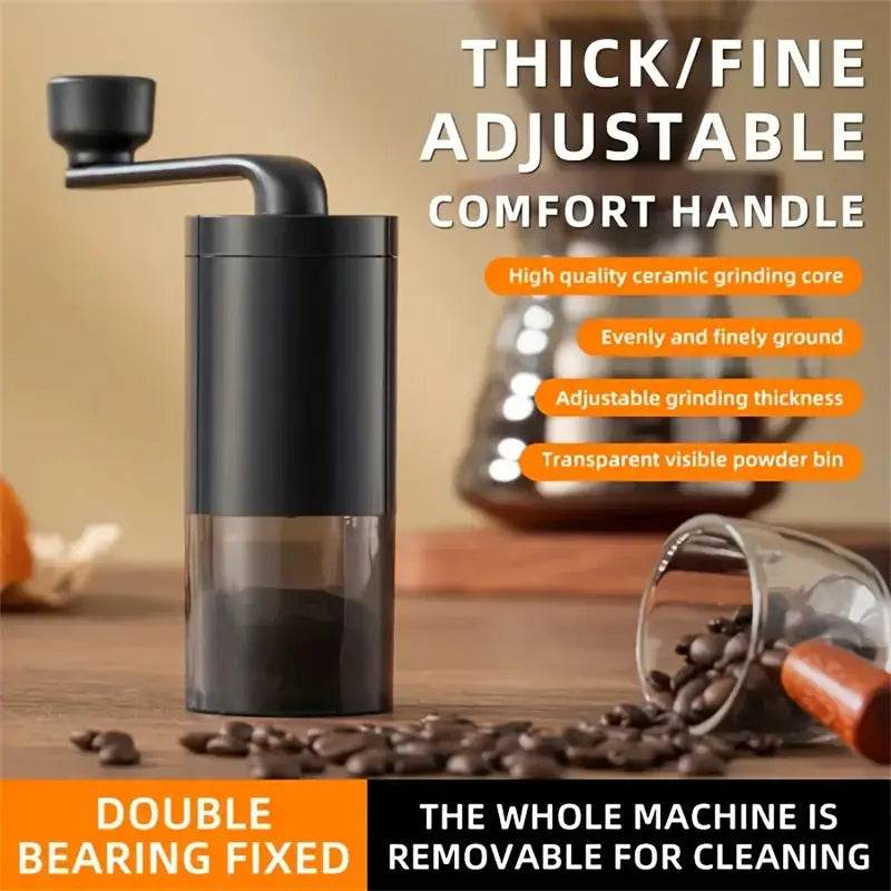 Portable Manual Coffee Grinder - Compact, No-Power Needed, Ideal for Home & Camping Use - Uncle Mike's Outdoors and More!