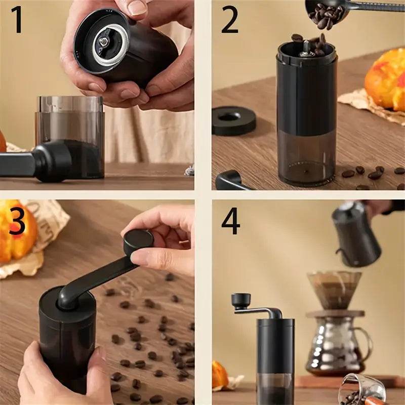 Portable Manual Coffee Grinder - Compact, No-Power Needed, Ideal for Home & Camping Use - Uncle Mike's Outdoors and More!