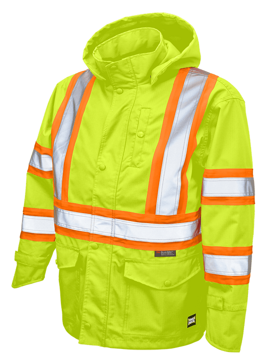 Premium Ripstop Safety Rain Jacket - Uncle Mike's Outdoors and More!