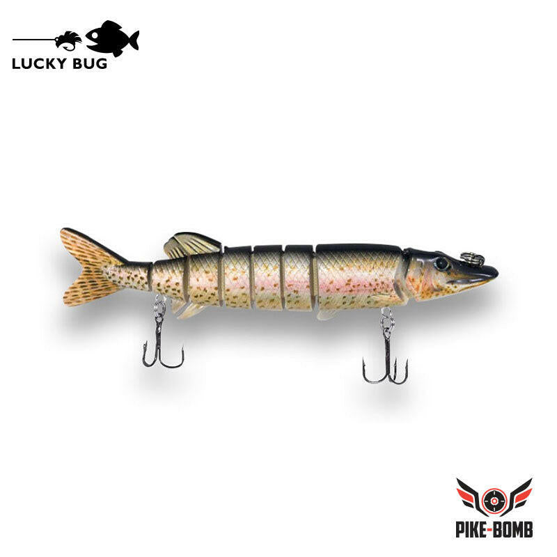 đLucky Bug 5" Pike Bomb Lures