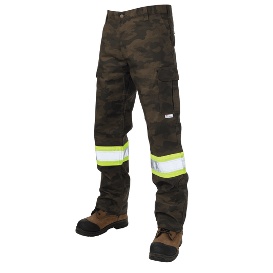 Relaxed Fit Camo Flex Duck Safety Cargo Utility Pant - Uncle Mike's Outdoors and More!