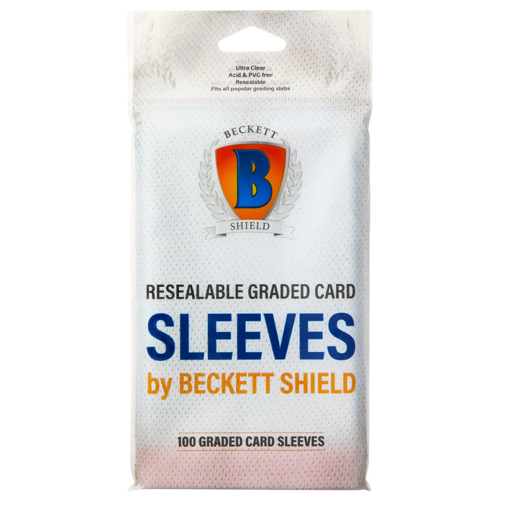 Resealable Graded Card Sleeves (100 Pack)