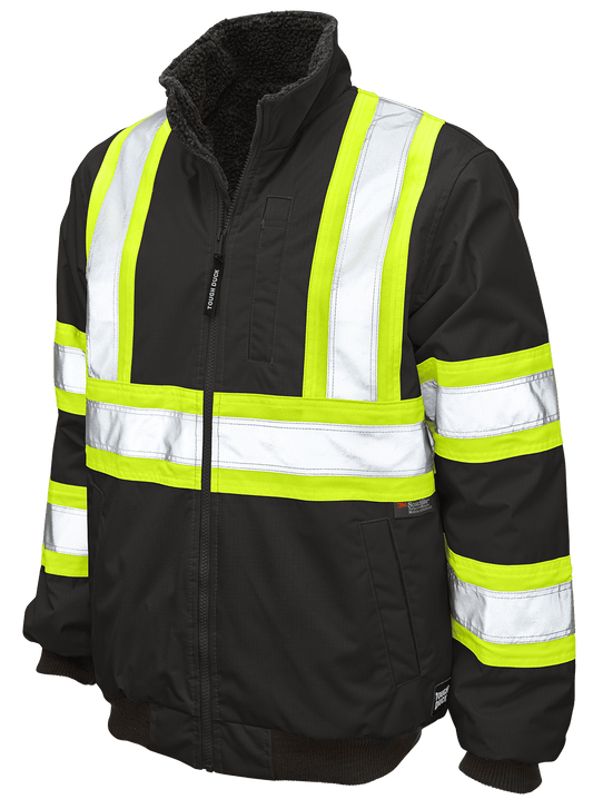 Ripstop Sherpa Lined Safety Bomber - Uncle Mike's Outdoors and More!