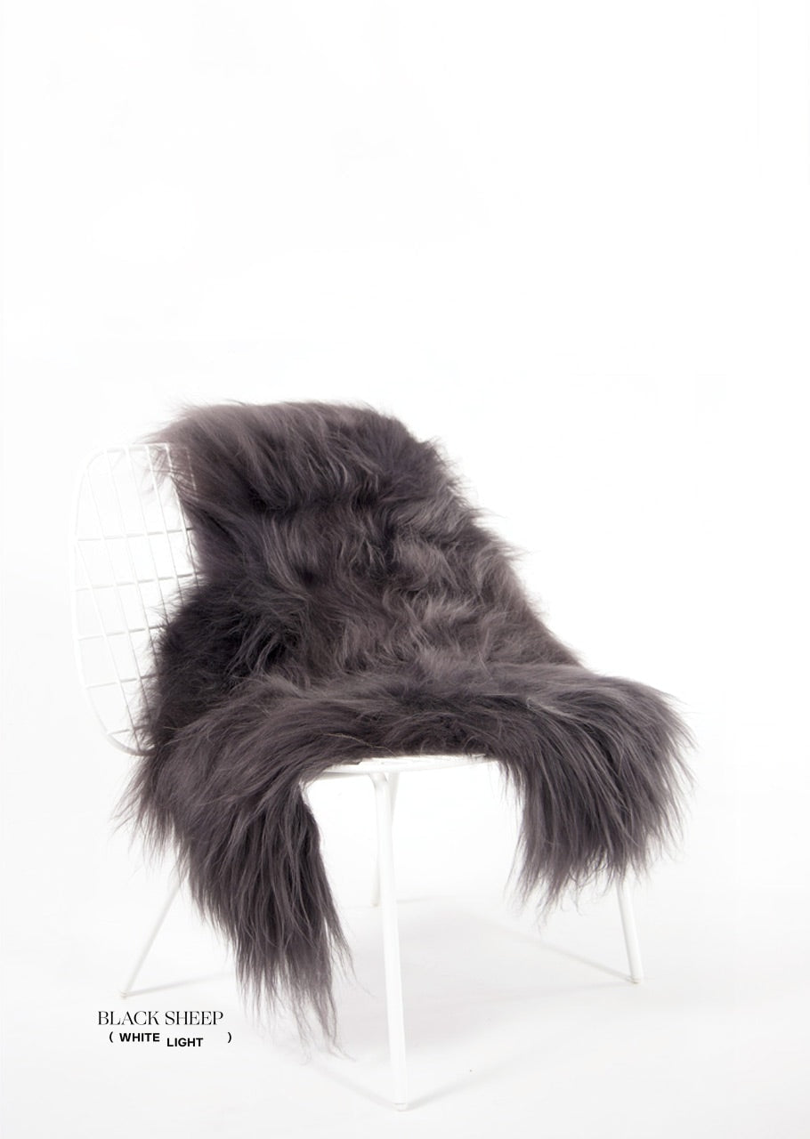 Steel Icelandic Sheepskin