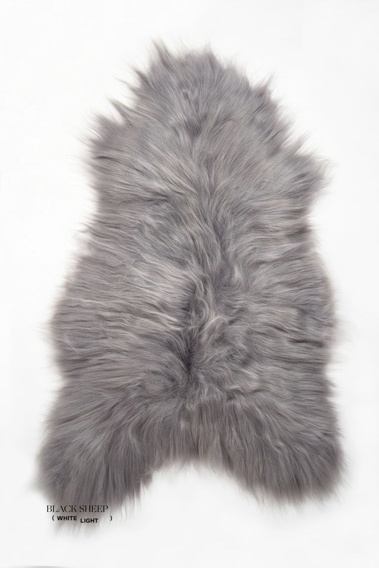 Silver Icelandic Sheepskin