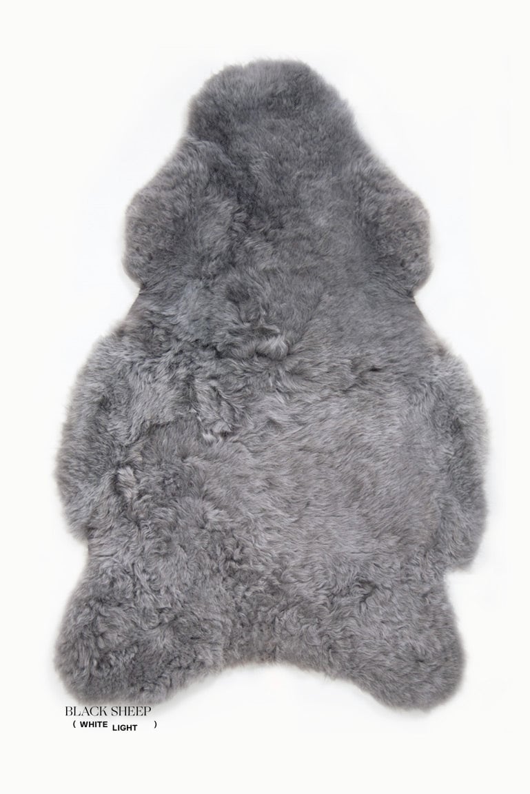 Shorn Silver Icelandic Sheepskin