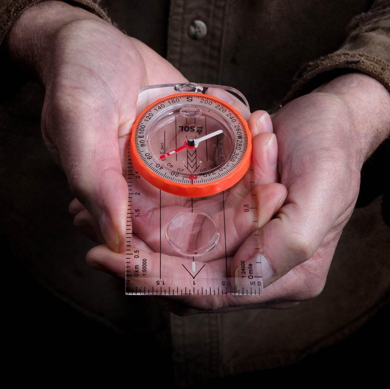 SOL Deluxe Map Compass - Uncle Mike's Outdoors and More!