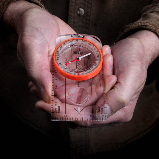 SOL Deluxe Map Compass - Uncle Mike's Outdoors and More!