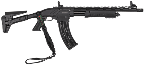 Federation Firearms SPM-12, 12ga magazine-fed pump action shotgun. Black. - Uncle Mike's Outdoors and More!
