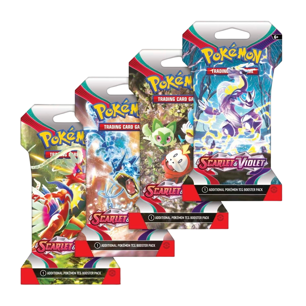 Scarlet & Violet Base Sleeved Booster Pack