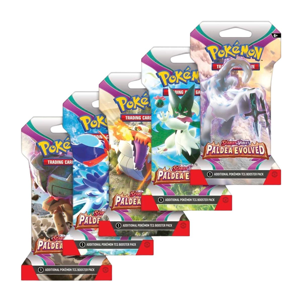 Paldea Evolved Sleeved Booster Pack