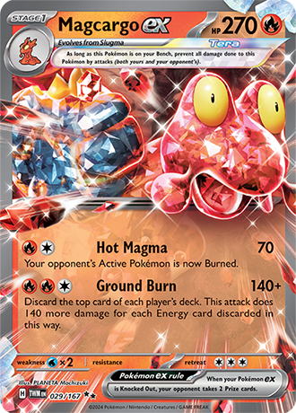 Magcargo ex 029/167