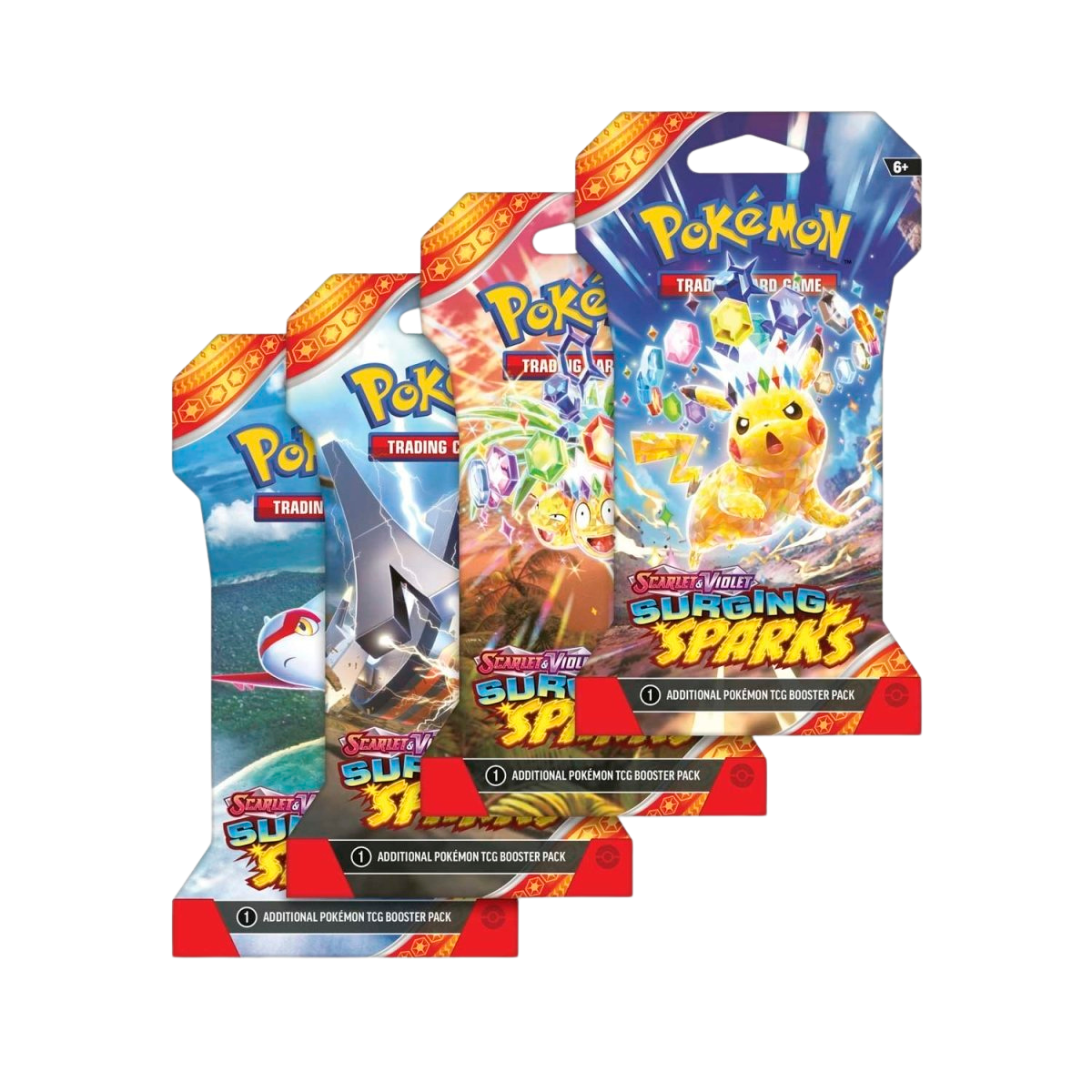 Surging Sparks Sleeved Booster Pack