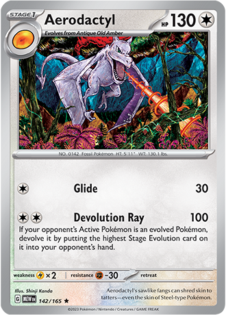 Aerodactyl 142/165
