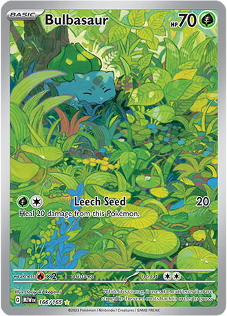 Bulbasaur 166/165