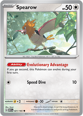 Spearow 021/165