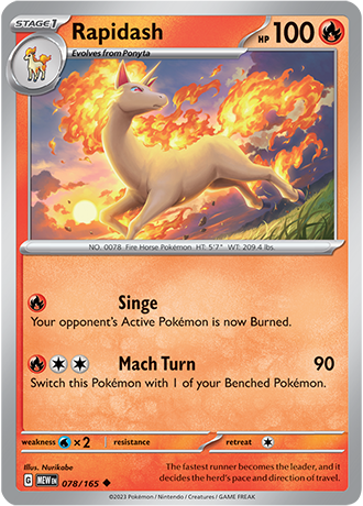 Rapidash 078/165