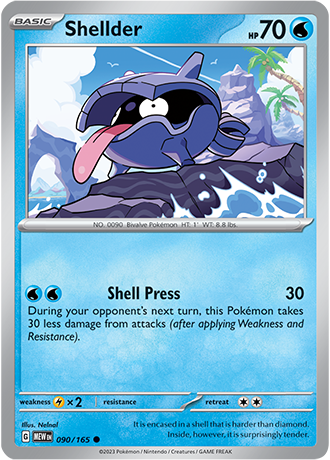 Shellder 090/165