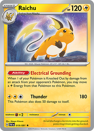 Raichu 019/091