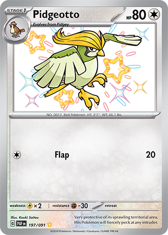 Pidgeotto 197/091