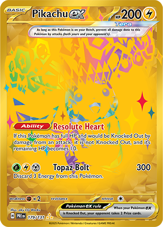 Pikachu ex 179/131