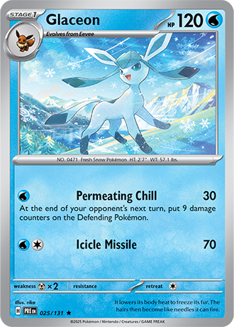 Glaceon 025/131