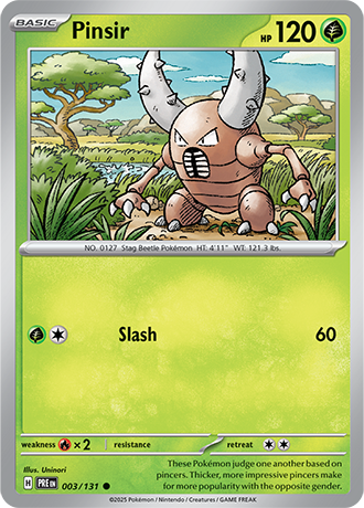Pinsir 003/131