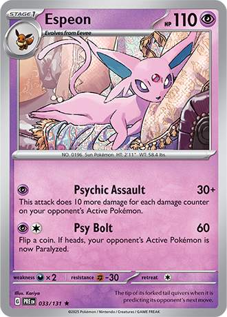 Espeon 033/131