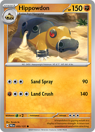 Hippowdon 053/131