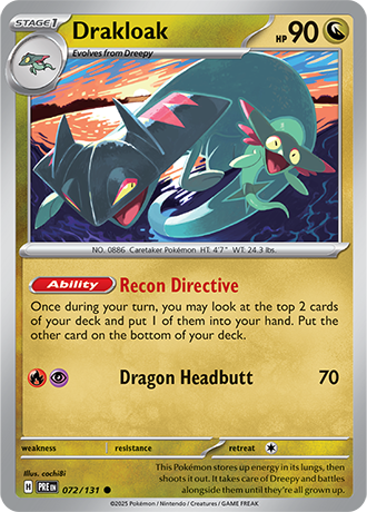 Drakloak 072/131