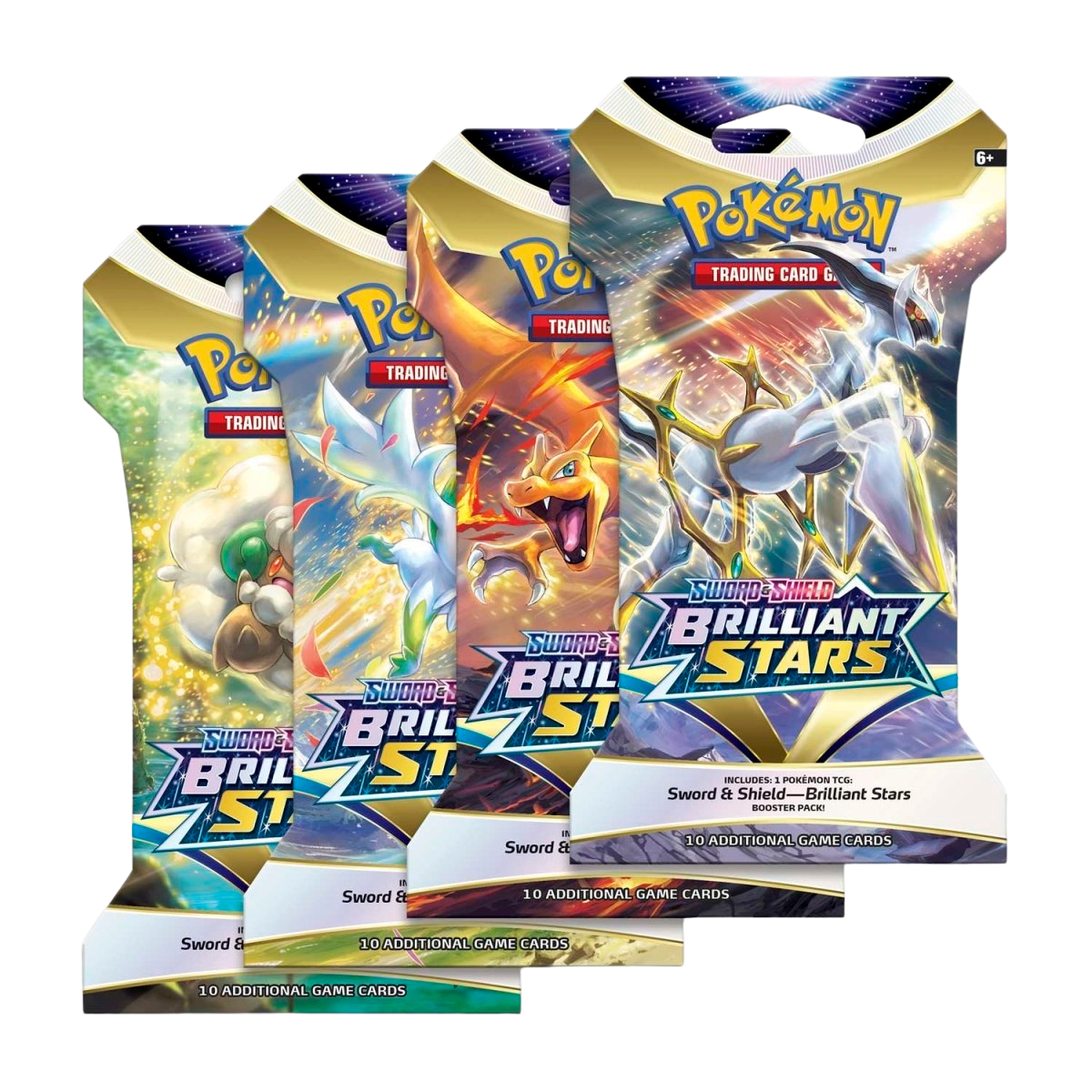 Brilliant Stars Sleeved Booster Pack