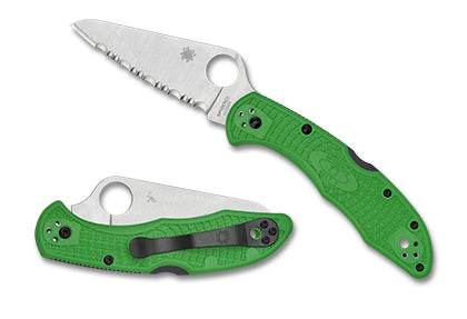 Spyderco Salt® 2 Green LC200N - Uncle Mike's Outdoors and More!
