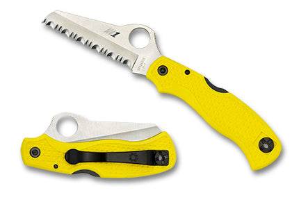 Spyderco Saver Salt™ CLIPIT® Yellow FRN - Uncle Mike's Outdoors and More!