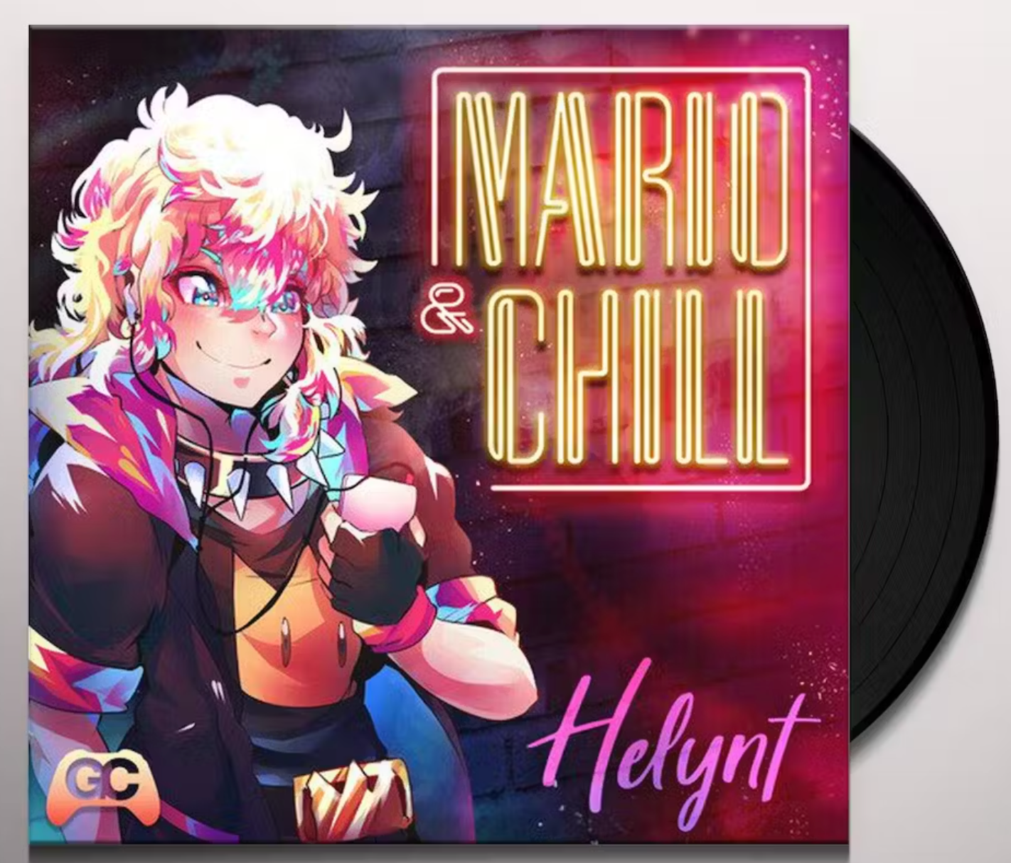 Mario & Chill Clear Lp Vinyl