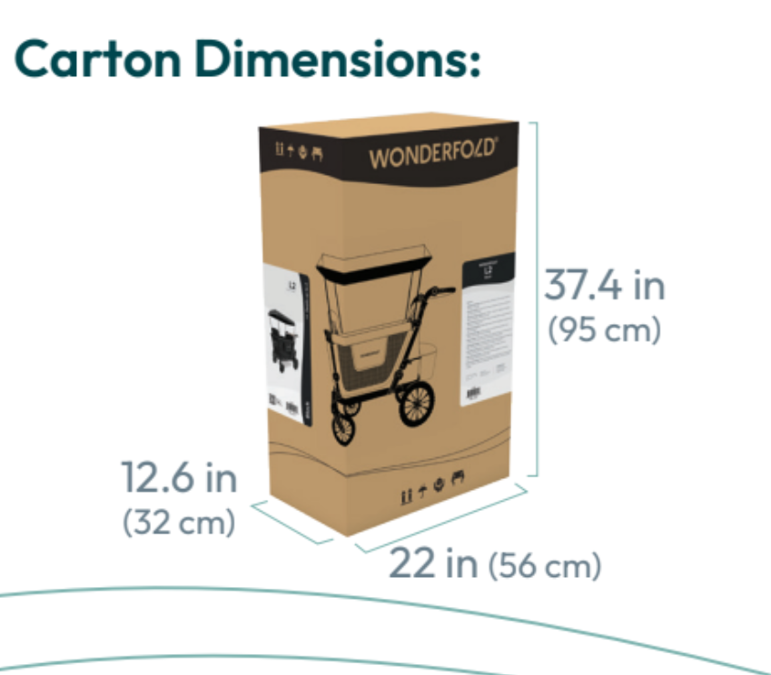 2026 Wonderfold L2 Double Stroller Wagon