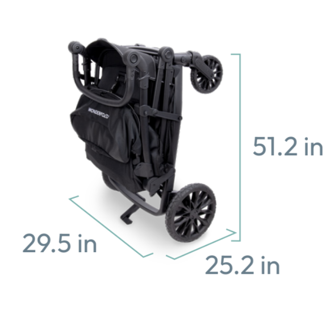 2026 Wonderfold L4 Quad Stroller Wagon